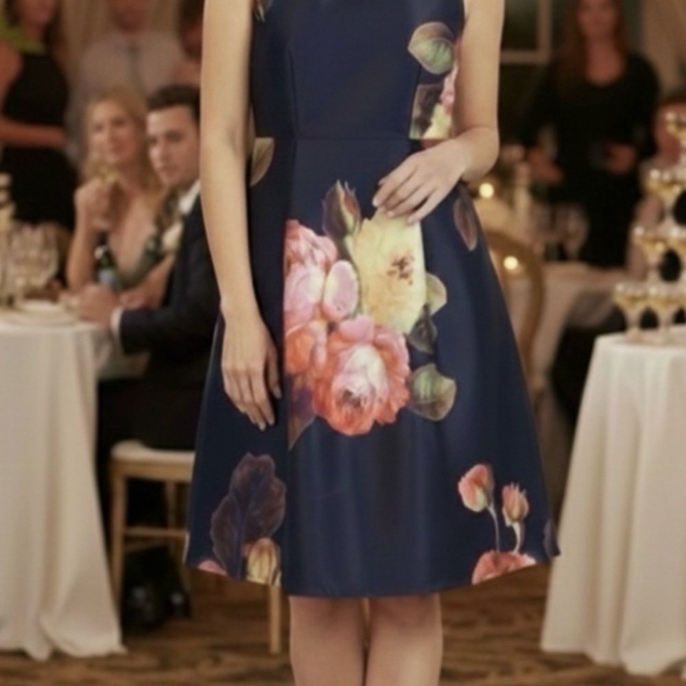 L’ATISTE Floral Sleeveless Women’s Dress Size Large NWT - Picture 14 of 15